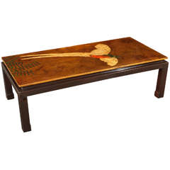Signed Louis Midavaine Coffee Table