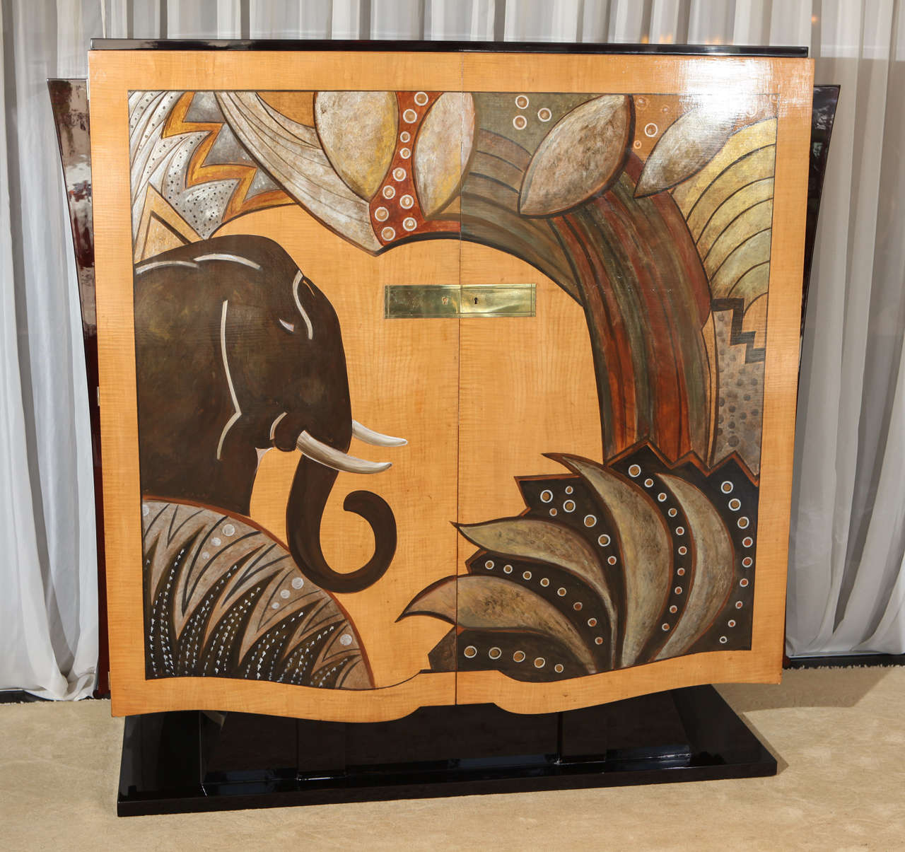 Art Deco Armoire attributed to Louis Midavaine