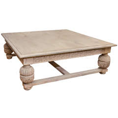 Hand Carved Coffee Table