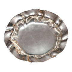 German Sterling Silver Decorative Dish