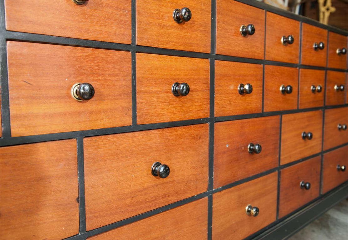 Expansive English Apothecary Chest on Stand 3