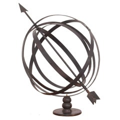 Wrought Iron multi ring Armillary