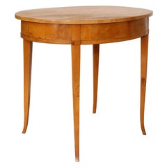 Oval Biedermeier Table