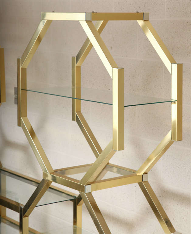 American OCTAGONAL ETAGERE