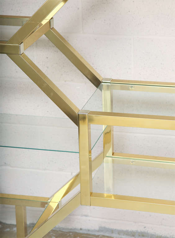 OCTAGONAL ETAGERE 1