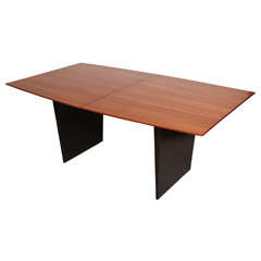 Dunbar Mahogany and Walnut Dining Table by Edward Wormley