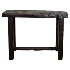 Distressed 19th Century Workbench