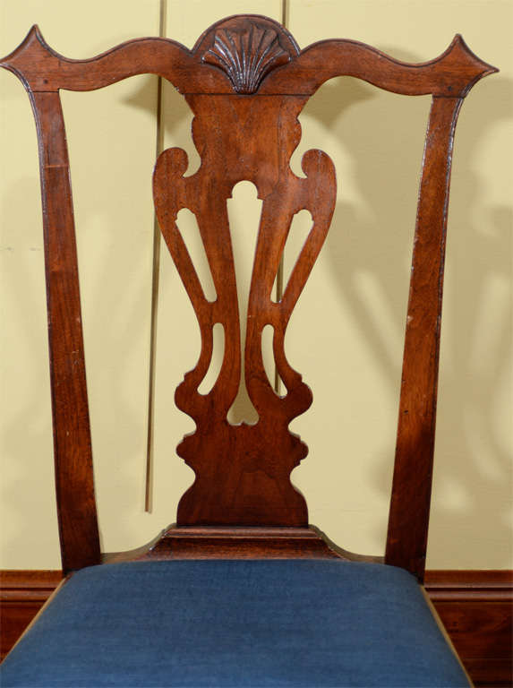 American Transitional Chippendales Chairs 3