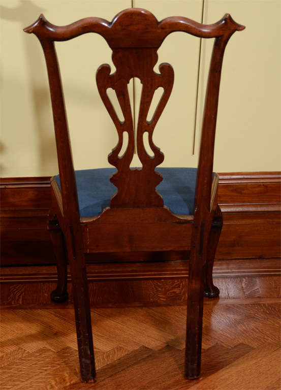 American Transitional Chippendales Chairs 4