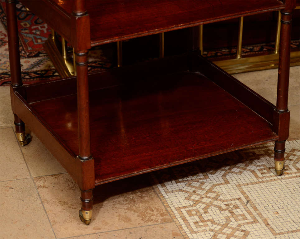 English Regency Etagere with Desk