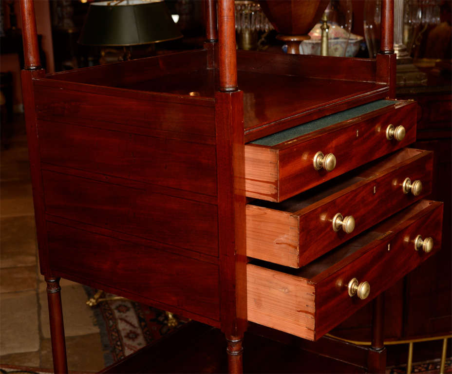 Regency Etagere with Desk 3