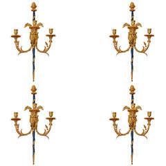Set of Louis XVI Bronze Wall Lights 5