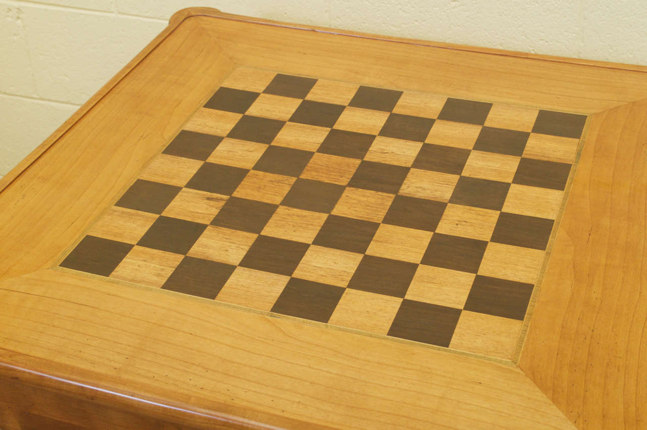 Louis XV Style Cherrywood Game Table 1