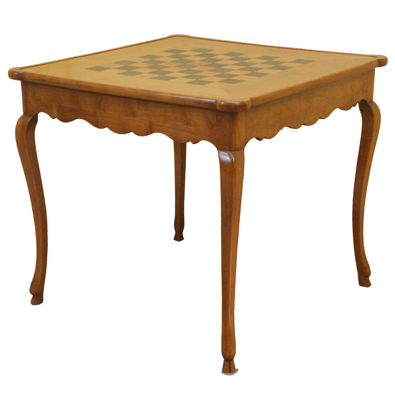 Louis XV Style Cherrywood Game Table