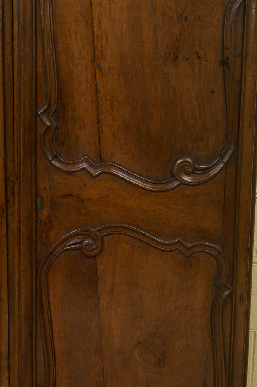 Pair of Carved Louis XV French Walnut Armoire Doors - STORE CLOSING MAY 31ST 1