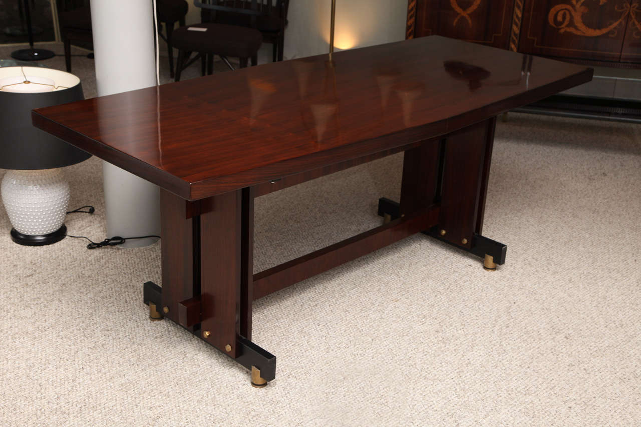 Rare Architectural Library Table by Melchiorre Bega