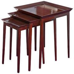 Vintage Nest of Tables by T.H. Robsjohn-Gibbings for Widdicomb