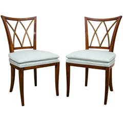 Set of Four Side Chairs 1