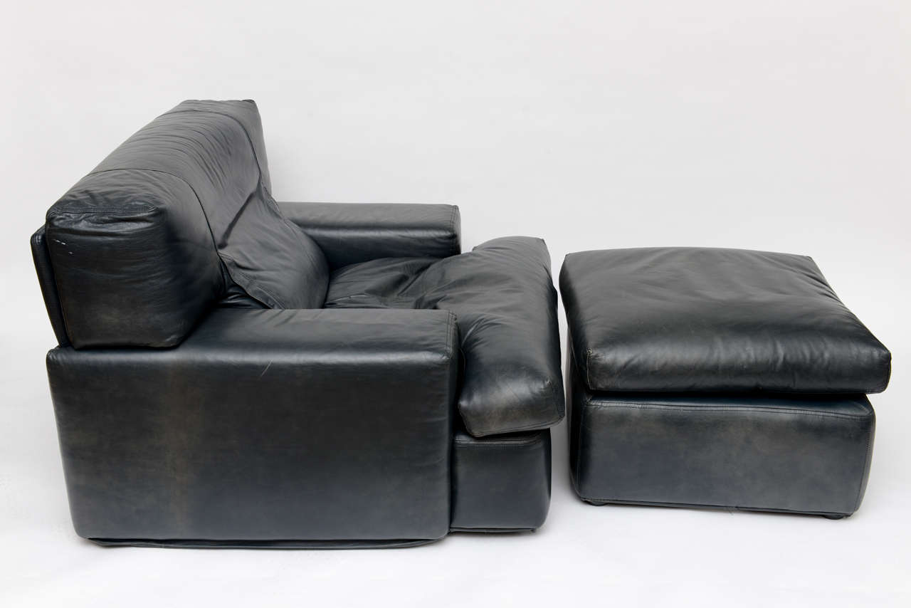 Italian Two Pairs of Lounge Chairs from the Pace Collection