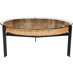 20th Century "basket" Cocktail Table