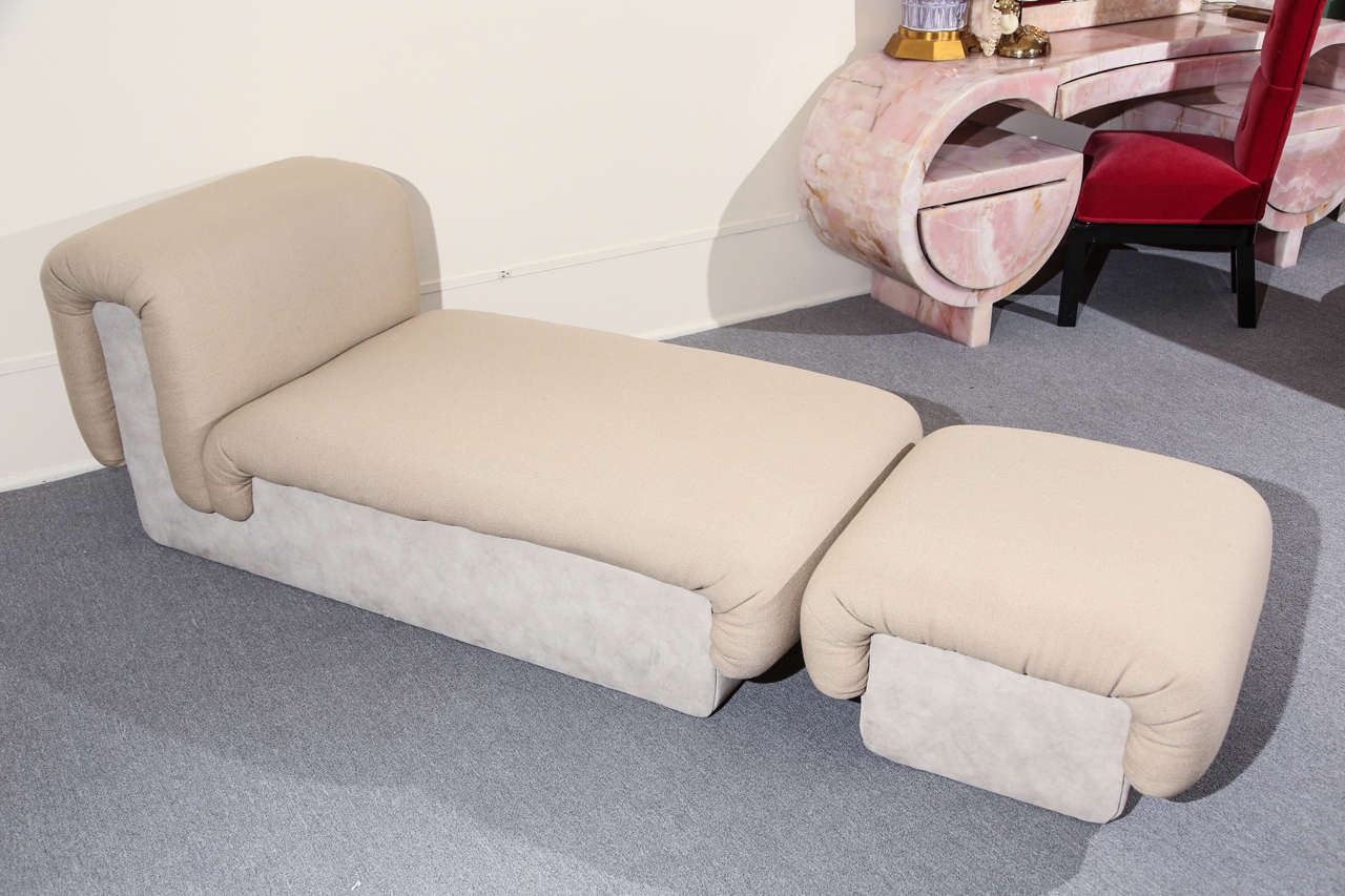 Pair of Custom Chaise Lonuges by Steve Chase