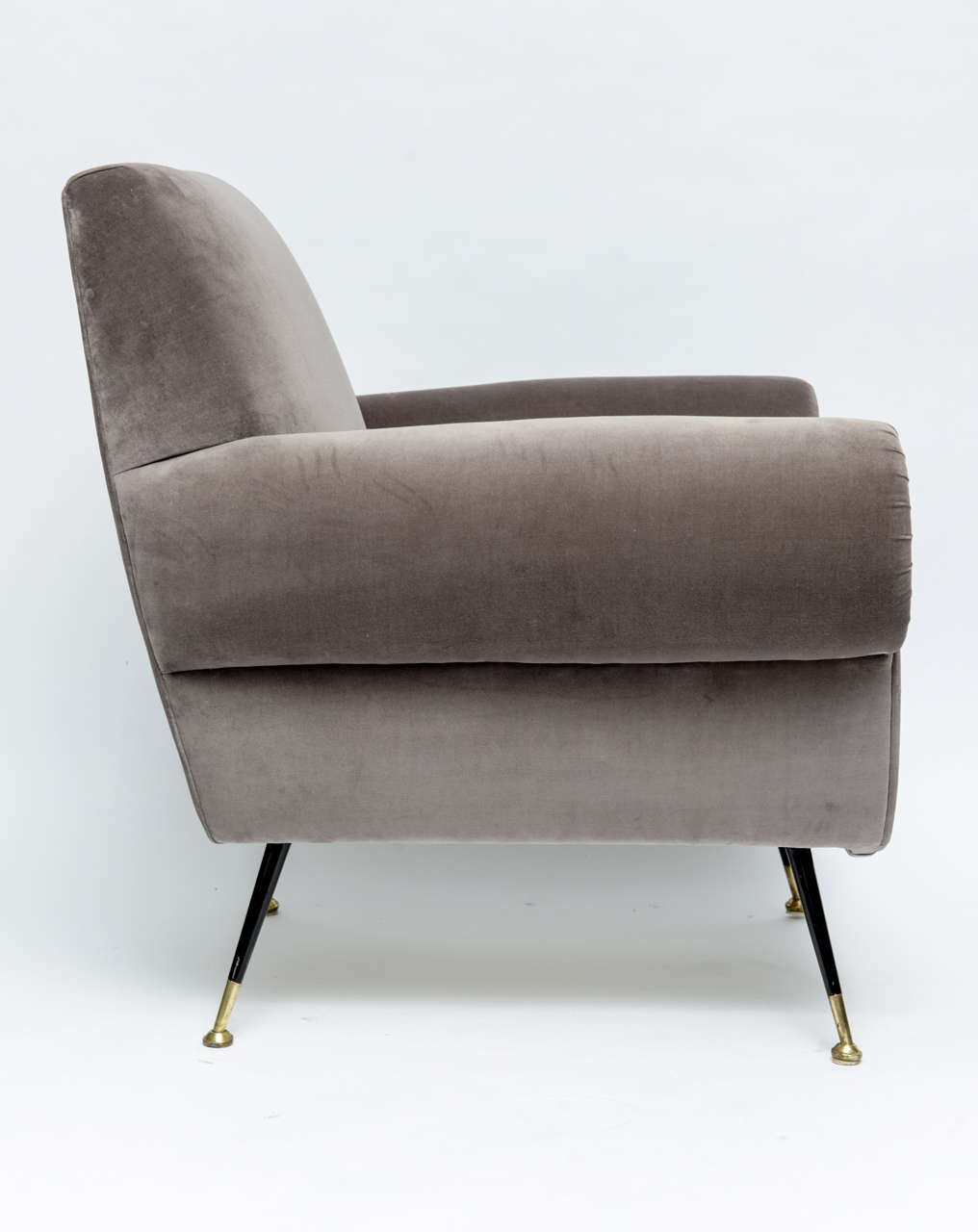 Mid-20th Century Pair of 50's Italian Lounge Chairs