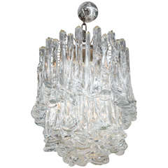 Gorgeous 60
s Murano Glass Chandelier