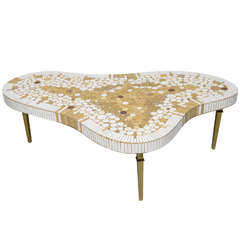 50's Tile Coffee Table by Richard Hohenberg