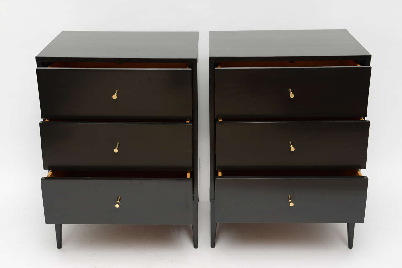 Pair of Paul McCobb Planner Group Chests/Night Stands In Excellent Condition In North Miami, FL