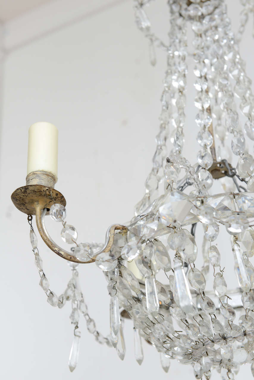 Mid-20th Century Small French Chandelier