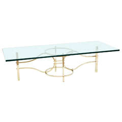 Coffee Table, Brass 5