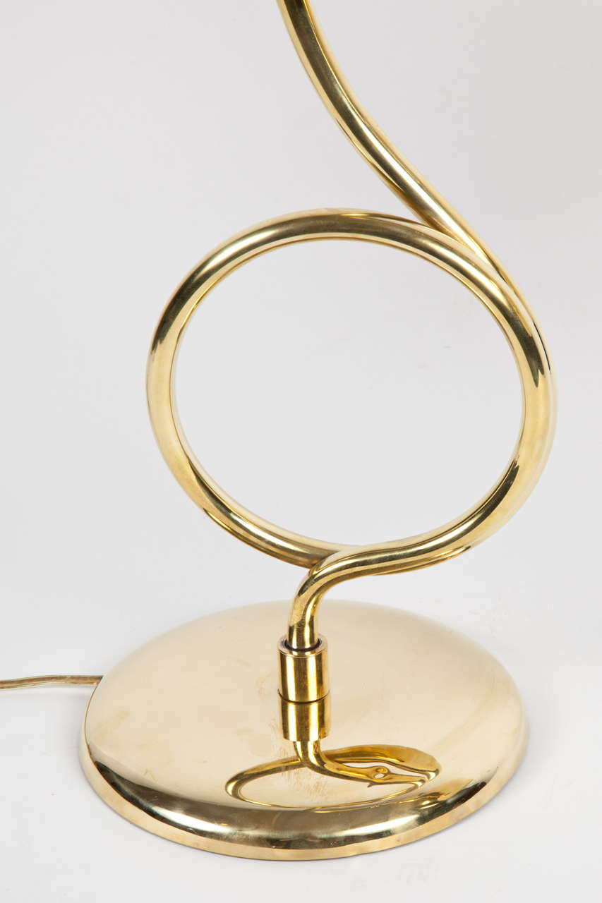 Italian Desk Lamp, Brass