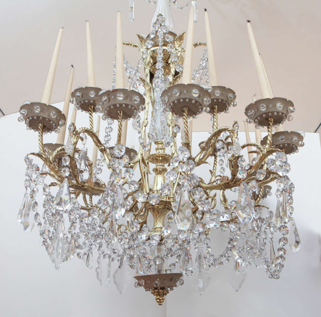 French Opulent and Unique Bagues Chandelier For Sale