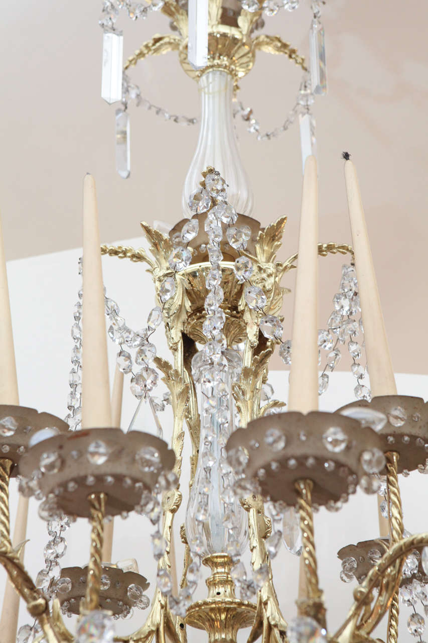 Late 20th Century Opulent and Unique Bagues Chandelier For Sale