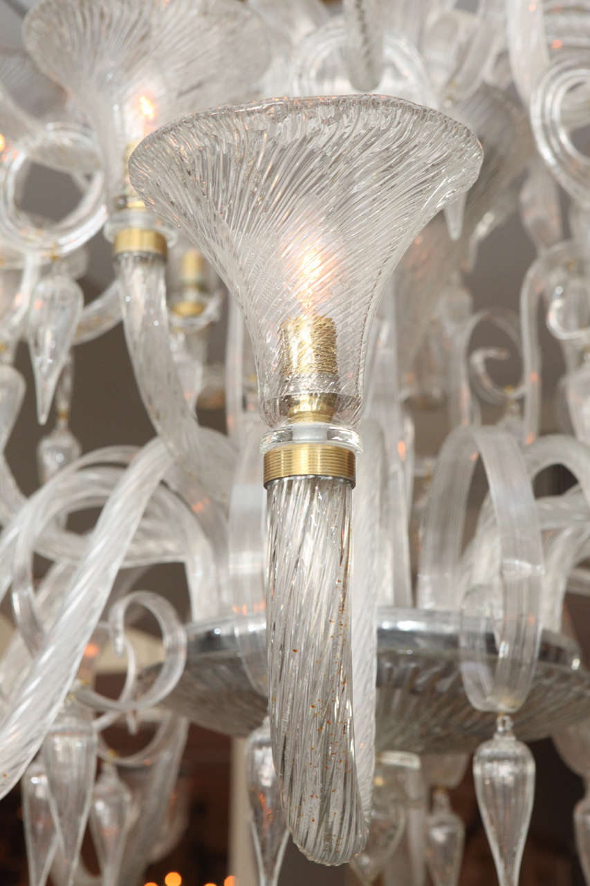Grand Murano Chandelier For Sale at 1stDibs