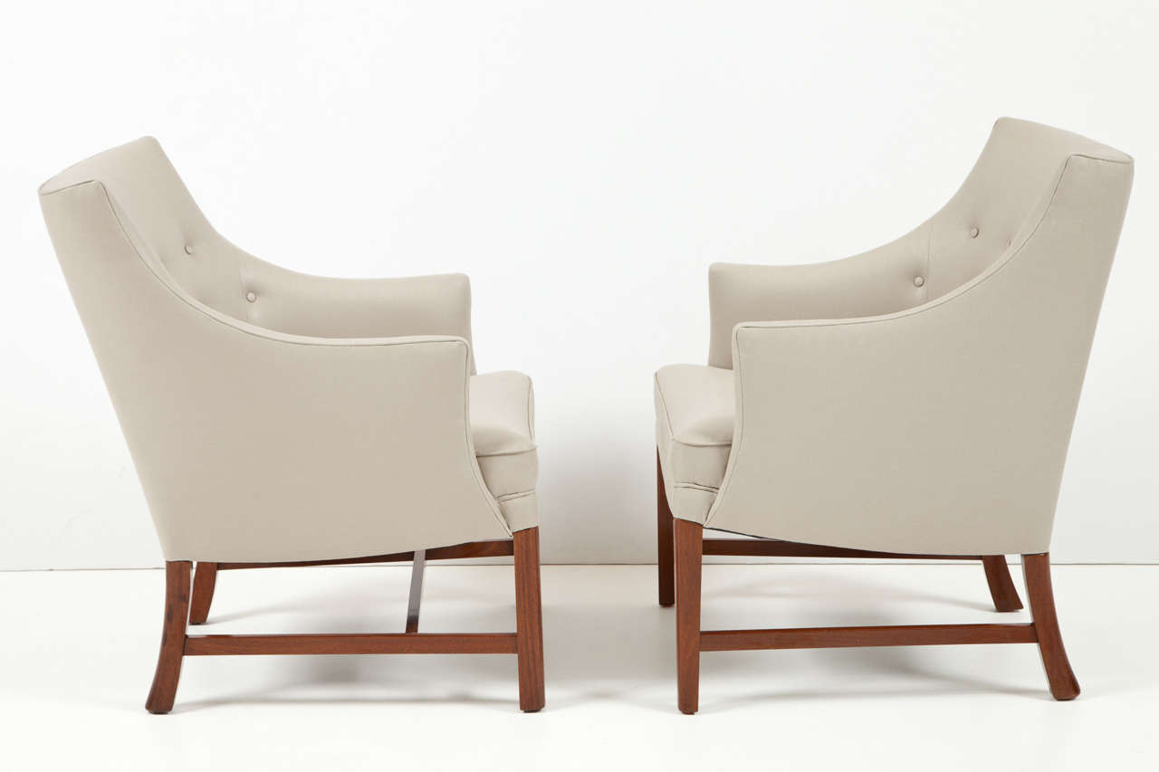 Two Frits Henningsen Armchairs 1