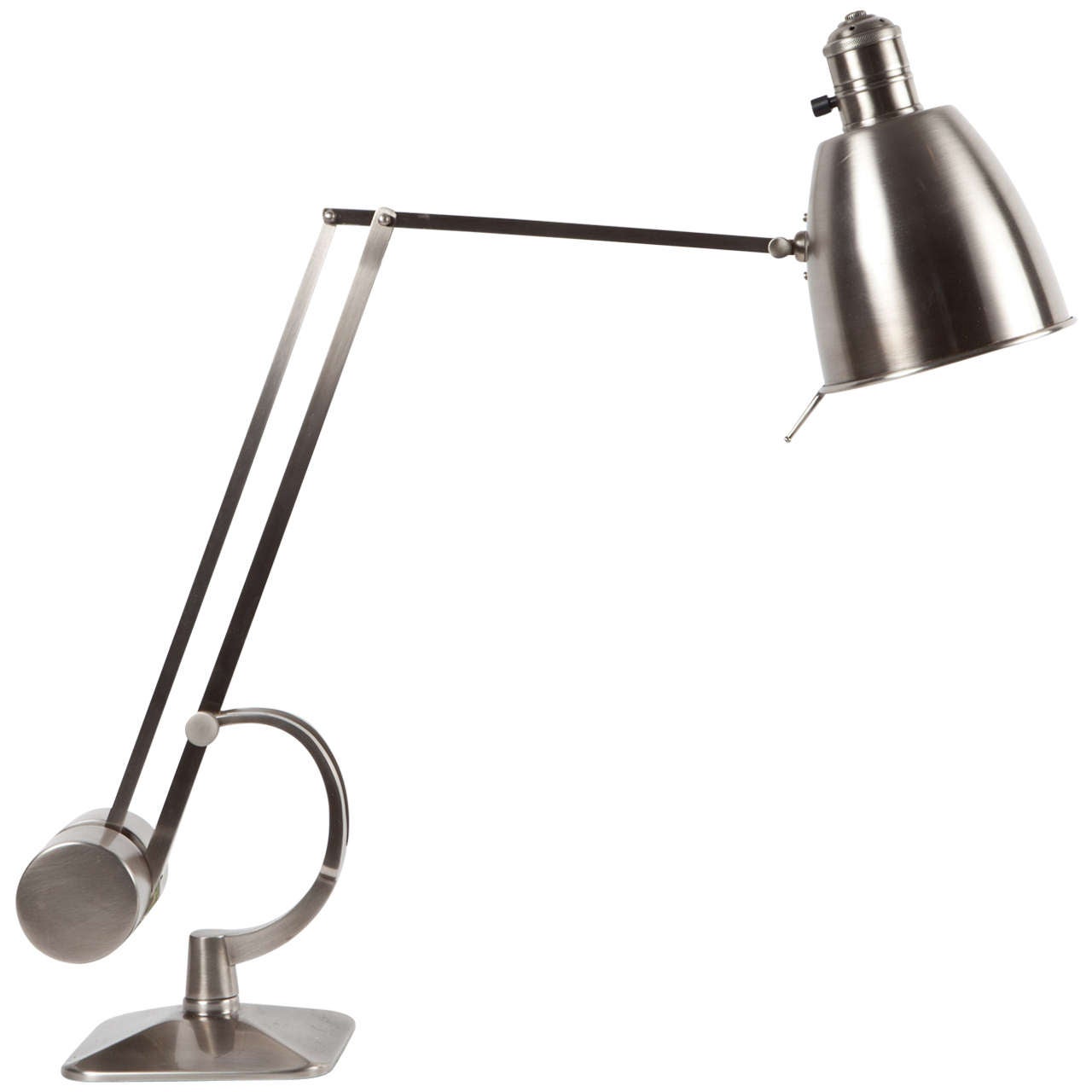 Vintage Style Counterweight Desk Lamp at 1stDibs