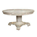 Antique Zinc covered table