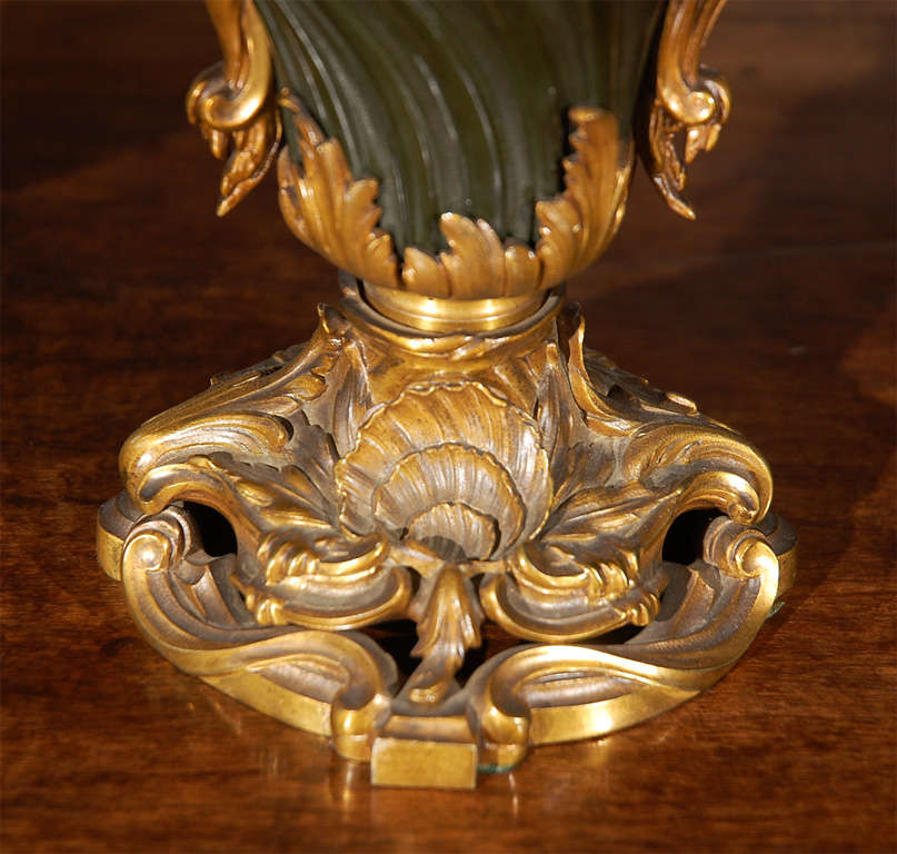 Gilded, 19th Century Russian Urns In Good Condition For Sale In Newport Beach, CA