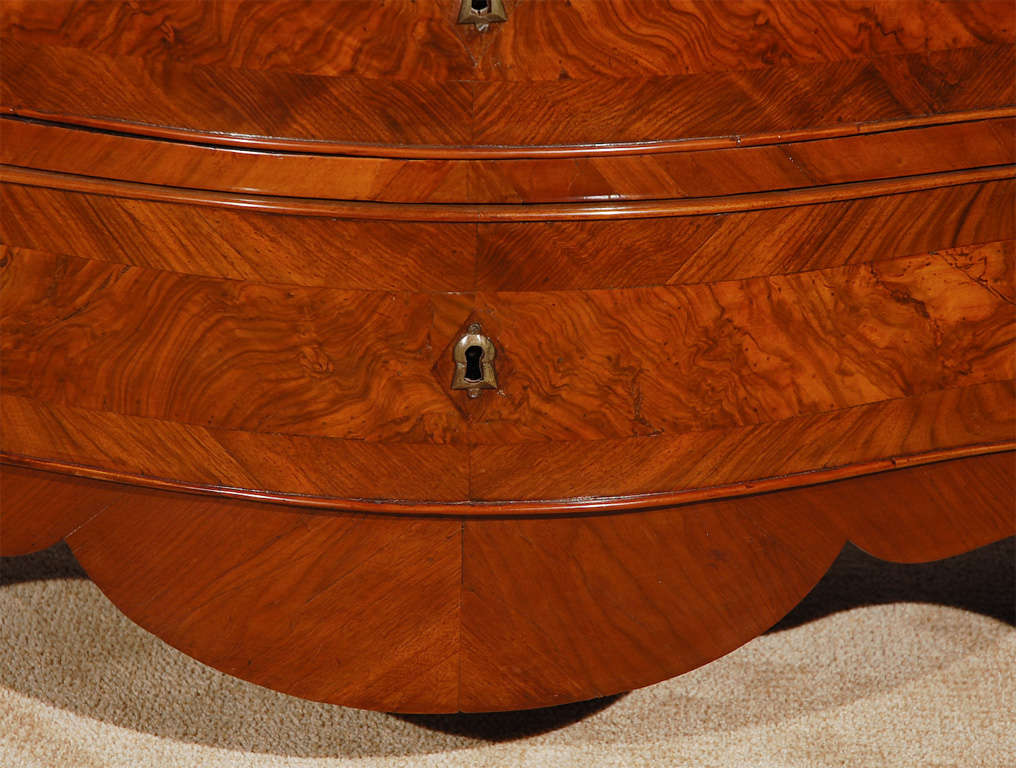 Italian Serpentine Commode