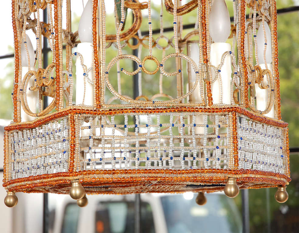Sicilian birdcage chandelier