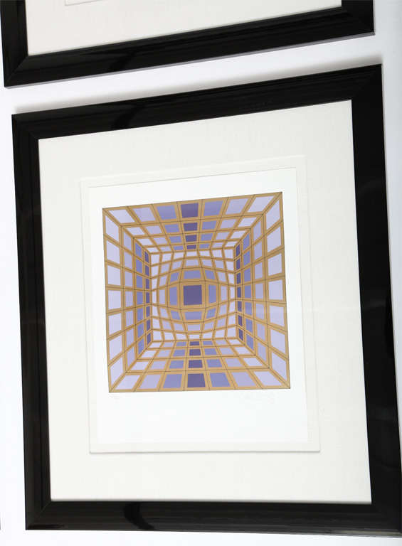 Set of Six Victor Vasarely Serigraphs 1