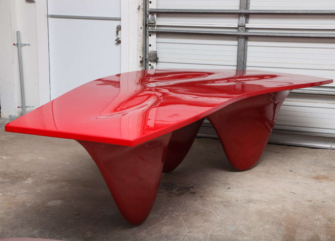 Zaha Hadid (RED) Aqua Table at 1stDibs