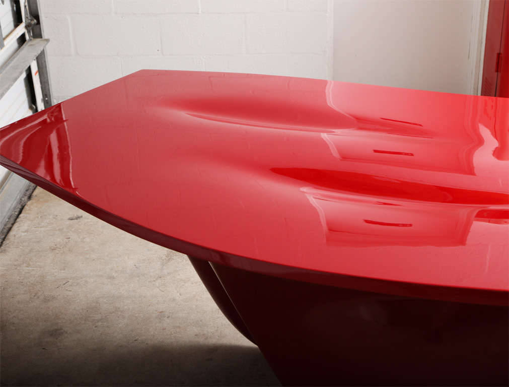 Zaha Hadid (RED) Aqua Table at 1stDibs