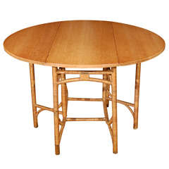 Heywood Wakefield Dropleaf Dining Table