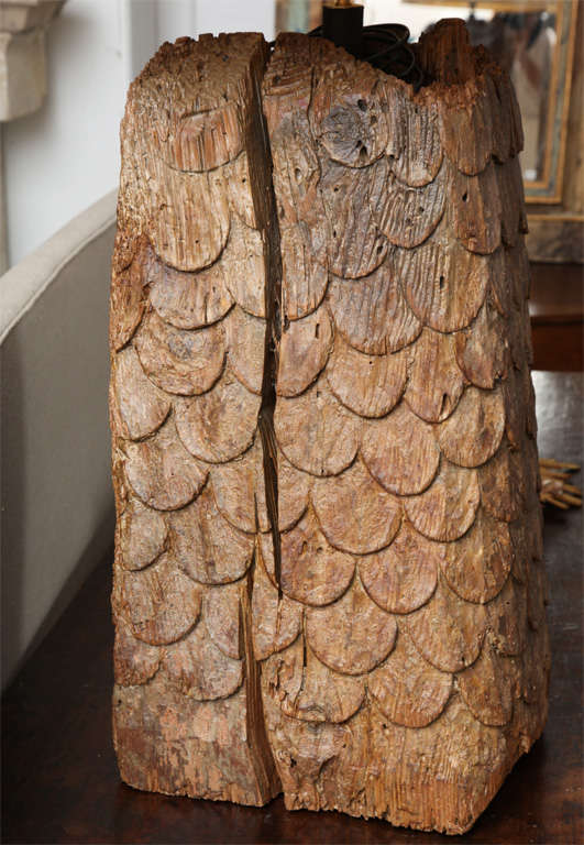 Large Fish Scale Lamp