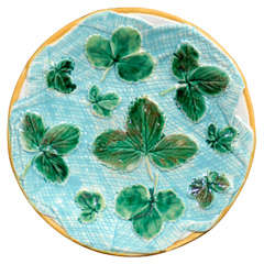 19th Century George Jones Clover Leaf Plate