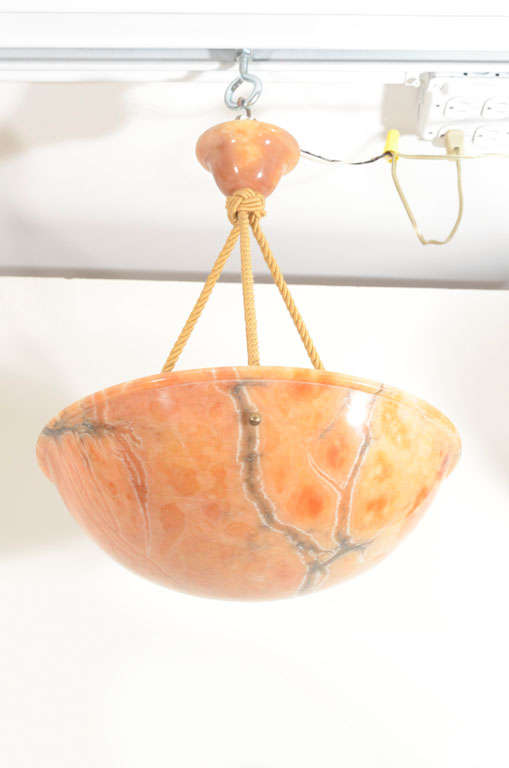 Alabaster Light Fixture