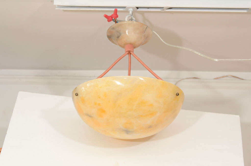 Alabaster Light Fixture