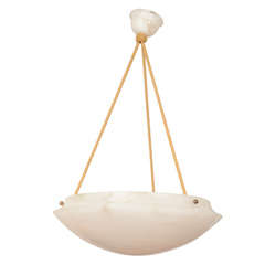 Alabaster Light Fixture